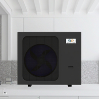 Système de pompe à chaleur air-eau numérique automatique à fréquence variable DC R290 écoénergétique, métal, 6 kW, chauffage extérieur pour hôtel