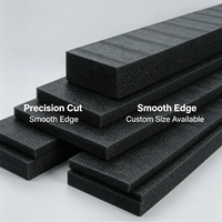 Bloc de mousse EPE noire imperméable antichoc et légère pour bricolage, prix de gros