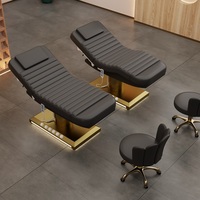 Mobilier de Lit Électrique de Spa en Gros, Table de Massage, Lit pour Soins du Visage et Cils, Chaise de Salon de Beauté