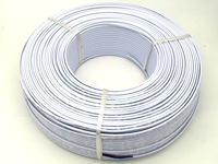 Cable RVV con revestimiento, 2, 3 y 4 núcleos, cable plano de cobre con revestimiento flexible, cables y conjuntos de cables