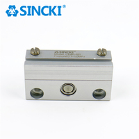 Mini-actuateur rotatif à crémaillère SINCKI série CRJ CRJB1-180