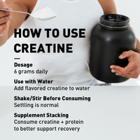 Lifeworth OEM Certifié NSF pour la créatine monohydrate en poudre pour le sport, favorise la force, la masse musculaire maigre et la récupération pour les hommes et les femmes