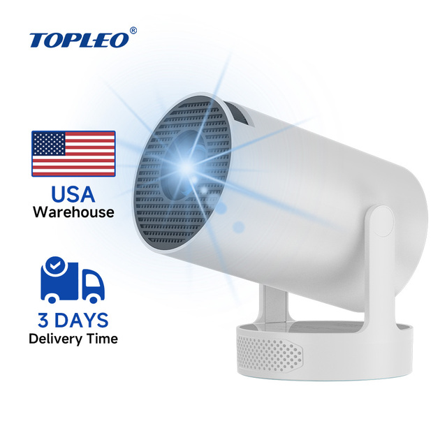 Topleo Free Shipping Hy300 Pro Hifi Mini Video Projector With Speaker Android Projectors Outdoor 4k Home Theater Video Projector