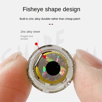 Piège à LED miniature pour poissons, étanche, alimenté par batterie, pour attraper calmar, pieuvre, poisson-sabre, bar, truite et carpe - Se fixe à une cage à appâts