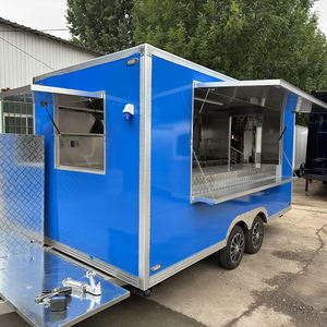 รถขายอาหารเคลื่อนที่แบบเร็ว ยี่ห้อของเราเอง รุ่นใหม่ ขนาด 16 ฟุต UNCLE FRANKS สำหรับขายเบอร์เกอร์ ทอด เคบับ บาร์บีคิว พร้อมไฟ LED ทำจากไฟเบอร์กลาส เหมาะสำหรับธุรกิจค้าปลีกในสหรัฐอเมริกา - Product Image 6