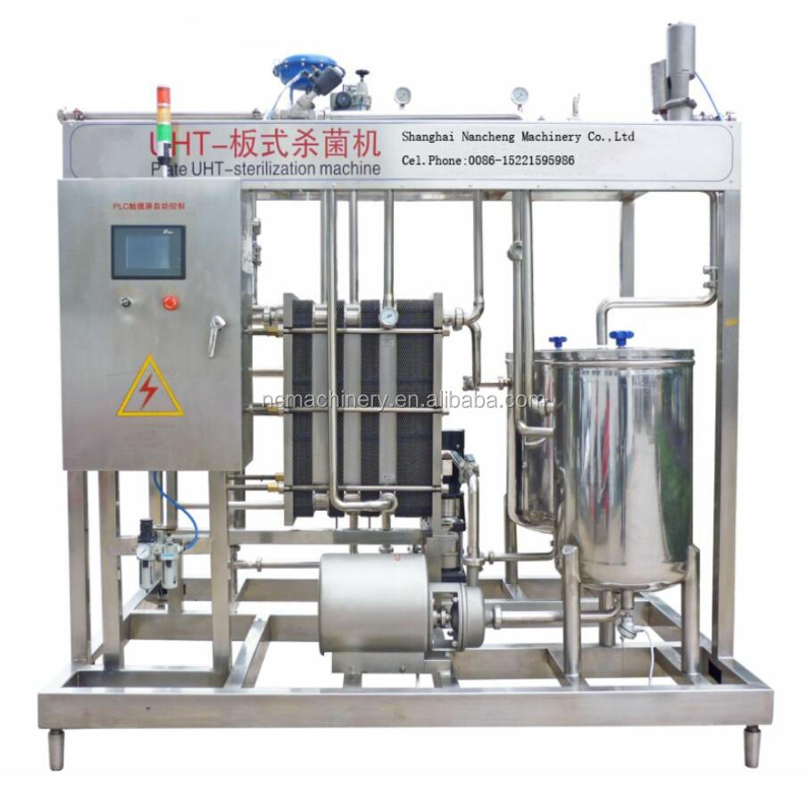 High quality full automatic plate type pasteurization of milk