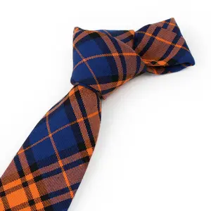 Personalized Formal Plaid 6cm Neckties High Quality Neck Ties Luxury Wedding Slim Tie Manufacturer