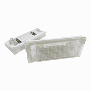 Pour <span class=keywords><strong>BMW</strong></span> <span class=keywords><strong>E46</strong></span> 4D 1998-2005 voiture LED numéro <span class=keywords><strong>plaque</strong></span> d'immatriculation lampe OEM Auto éclairage extérieur modèle n ° 51138236269 & 51138236854 - Product Image 1