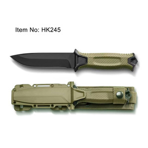 HEYI HK245 couteau de poche noir multifonctionnel Portable de qualité industrielle nouveau couteau de Camping en plein air lame en acier <span class=keywords><strong>brise</strong></span>-vitre - Product Image 3