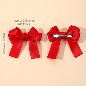 Ensemble de barrettes pour filles de couleur bonbon, ruban en acétate, petite barrette, mignonne princesse, fête, barrette quotidienne, style européen et américain <span class=keywords><strong>3710</strong></span> - Product Image 3