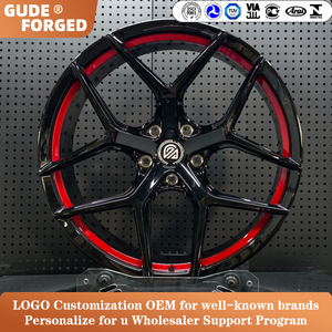 <span class=keywords><strong>ล้อ</strong></span>อัลลอยด์อะลูมิเนียมฟอร์จ GUDE OEM รุ่นใหม่ ขอบเว้าลึก ขนาด 25 มม. 18/20/22/24/5x112 26 นิ้ว 5x114 3/5x130 5x120 <span class=keywords><strong>สี</strong></span><span class=keywords><strong>ดำ</strong></span> สำหรับ Audi C8 - Product Image 2