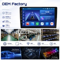 Envío en 7 Días, Estéreo para Auto Android Octa Core de 10 Pulgadas, 2+32G, Unidad Principal Universal con CarPlay Inalámbrico, Android Auto y GPS
