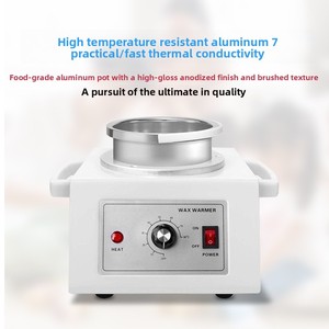 Appareil de Thérapie à la Cire, Épilateur à Cire Chaude, Chauffe-Paraffine Double Four pour Salon de Beauté, Moxibustion, avec Bouton de Réglage Personnalisé - Product Image 3