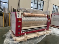 Machine de transfert de papier par sublimation numérique à rouleaux chauffés à l'huile, grande vitesse, haute précision, rouleau à rouleau