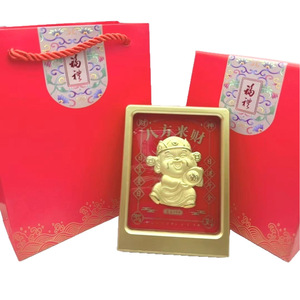 Cuadro de Caballo en Lámina de Oro con Marco Metálico, Oro Puro 999, Decoración de Año Nuevo Chino, Regalo para Hogar u Oficina - Product Image 5