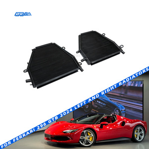 หม้อน้ำรถยนต์ใหม่เอี่ยม คุณภาพสูง สำหรับ Ferrari 296GTB ปี 2024 รุ่น OE 884487 884488 ซ้ายและขวา - Product Image 1
