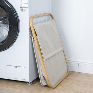 Laundry <b>Basket</b> <b>Large</b> Capacity Rectangle Oxford Cloth Foldable Clothing Organizer For Bathroom Khaki - Product Image 4