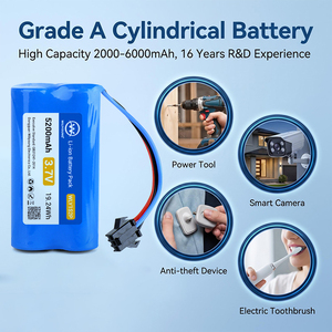 Bateria Recarregável de Íon de Lítio OEM ODM WLY 2S1P 7.4V 3200mAh 26650 para Ferramentas Elétricas e Dispositivos Eletrônicos de Consumo - Product Image 1
