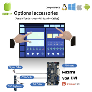 Auo 15.0 "1600x1200 LCD Bảng điều chỉnh tm150xdhg01 ngoài trời ánh sáng mặt trời có thể đọc được hiển thị công nghiệp 15 inch LCD Modules - Product Image 2