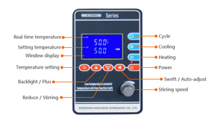Système de refroidisseur d'eau CE 5L -20 ~ 99 degrés refroidisseur industriel/<span class=keywords><strong>chauffage</strong></span> et refroidissement à circulation réfrigérée 220v/110v - Product Image 6