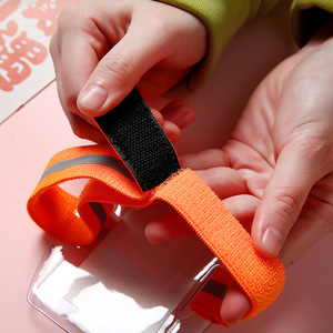 Wholesale Transparent PVC Elastic Arm Band Men and Women's <b>ID</b> Badge <b>Holder</b> and Photo Armband for Outdoor Sports - Product Image 2
