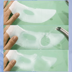 Rejuvenecimiento de tejido profundo Piel suave Gelatina Almohadillas faciales Máscara Hoja Parches Tratamiento de <span class=keywords><strong>spa</strong></span> sin alcohol Vitamina C para la cara - Product Image 3