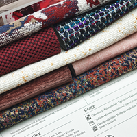 Tissu de canapé de luxe, tissu d'ameublement en polyester chenille, finition résistante aux taches, chaise de salle à manger, mobilier de restaurant