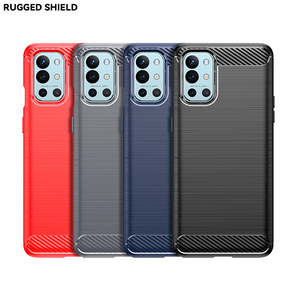 เคสโทรศัพท์ TPU นิ่มสำหรับ oneplus <span class=keywords><strong>9R</strong></span> ฝาหลังลายคาร์บอนไฟเบอร์สำหรับ One Plus <span class=keywords><strong>9r</strong></span> - Product Image 1