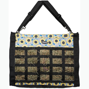 Sac à nourriture pour cheval réglable avec coussin de cou confortable, toile résistante et durable, sac à grain pour cheval, échantillon gratuit - Product Image 1