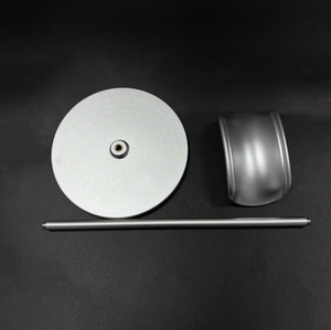 Soporte vertical de exhibición para auriculares de aluminio, expositor para tiendas de electrónica, soporte de mostrador para auriculares de juego supraaurales. - Product Image 3