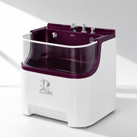 Système de vidange rapide Dpbathe pour piscine pour chiens, pour un changement d'eau efficace