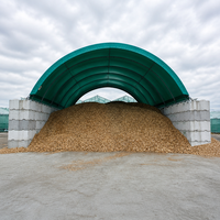 Abri de garage extérieur à montage rapide pour conteneur, avec toit en PVC robuste, pour le stockage de conteneurs maritimes et le stationnement de voitures