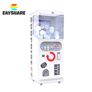 Distributeur automatique de capsules de gomme de boules de jouets électroniques monocouche d'oeufs torsadés à pièces de 100 à 130mm - Product Image 2