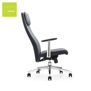 <span class=keywords><strong>Poltrona</strong></span> Direzionale di Lusso per Ufficio Domestico, Sedia Girevole <span class=keywords><strong>Ergonomica</strong></span> in Pelle con Schienale Alto per Dirigenti - Product Image 6