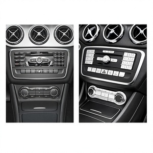 สติกเกอร์ตกแต่งคอนโซลกลางสำหรับ Mercedes-Benz GLA200 CLA260 A180 พิมพ์ลายดิจิตอล PVC ผิวด้าน ติดตั้งเองได้ - Product Image 5