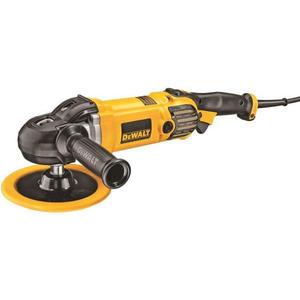Amoladora angular Dewalt de 7 pulgadas con velocidad variable y interruptor de bloqueo para pulir metal y madera - Product Image 1