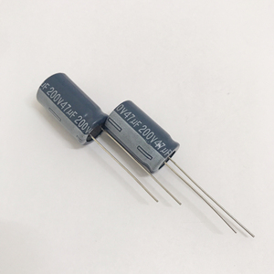 Pchicon <span class=keywords><strong>200</strong></span> <span class=keywords><strong>V</strong></span> 47UF 12*20 GA 6000 Giờ Tụ Điện Điện Phân <span class=keywords><strong>200</strong></span> <span class=keywords><strong>V</strong></span> Tụ Điện Để Cấp Nguồn - Product Image 2