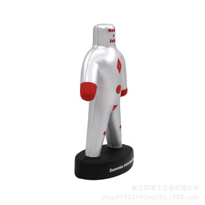 <b>Dummies</b> Unlimited Inc. PU Stress Relief Doll With Base High Rebound Fidget Toy For Adults Unisex - Product Image 3