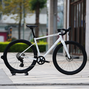 Bicicleta de Gravel <span class=keywords><strong>TWITTER</strong></span> Factory Wholesale G2 Max de Aluminio, 12 Velocidades, Neumáticos Anchos 50C, Bicicleta de Aventura Todoterreno para Ciclismo Fuera de Carretera - Product Image 4