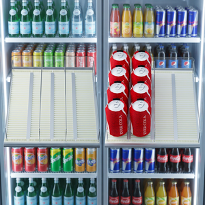 Sistema Deslizante Premium para Organización de Bebidas, para Tiendas de Lujo y Comercios de Alta Gama - Product Image 1