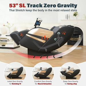 2025 Human Touch Airbags Luxury Smart Ai Speaker Chair 4d Zero Gravity Foot Roll - Product Image 4