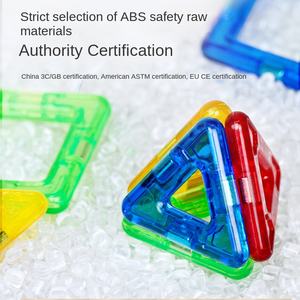 Bloques de Construcción Magnéticos Portátiles para Niños con <span class=keywords><strong>Piezas</strong></span> de Rompecabezas para Edades de 4 a 14 Años, Imanes de Plástico - Product Image 4