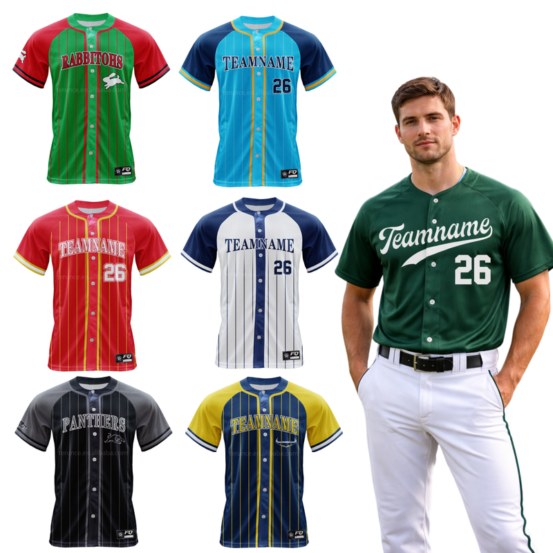 PURE Customized Sublimation Mens Baseball Softball