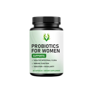 Probiotiques naturels de bonne qualité pour femmes en capsules, contient un mélange de probiotiques, soutient la digestion quotidienne, favorise la santé intestinale - Product Image 1