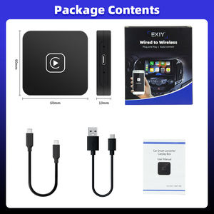 EKIY 2 en 1 Carplay sans fil universel portable CarPlay Ai Box Youtube Netflix Wireless CarPlay <span class=keywords><strong>Android</strong></span> <span class=keywords><strong>Auto</strong></span> Adapter - Product Image 3