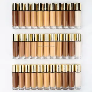 Kein Logo Liquid Foundation Private Label Gesichts Make-up Wasserdichtes Matte Beauty Bulk Foundation Make-up