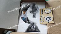 Lampe Lune Marocaine Artisanale Unique, Kits de Lampes Mosaïques en Verre Teinté Turc DIY pour Studio
