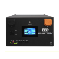 Caja de Batería DIY EEL 48V 16S con Inversor Inteligente 200A ET BMS con Función WIFI+BT y Balance Activo de 2A para Cajas Vacías DIY de 48V