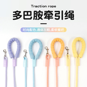 High Density Nylon <b>Dog</b> <b>Leash</b> Durable Solid Color For Small Medium Large <b>Dogs</b> - Product Image 5