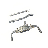 Knalpot Catback Valvetronic MPER untuk Mercedes A45 S W177 CLA45 S GLA45 S C118 2.0T Peningkatan Performa Bahan Stainless Steel